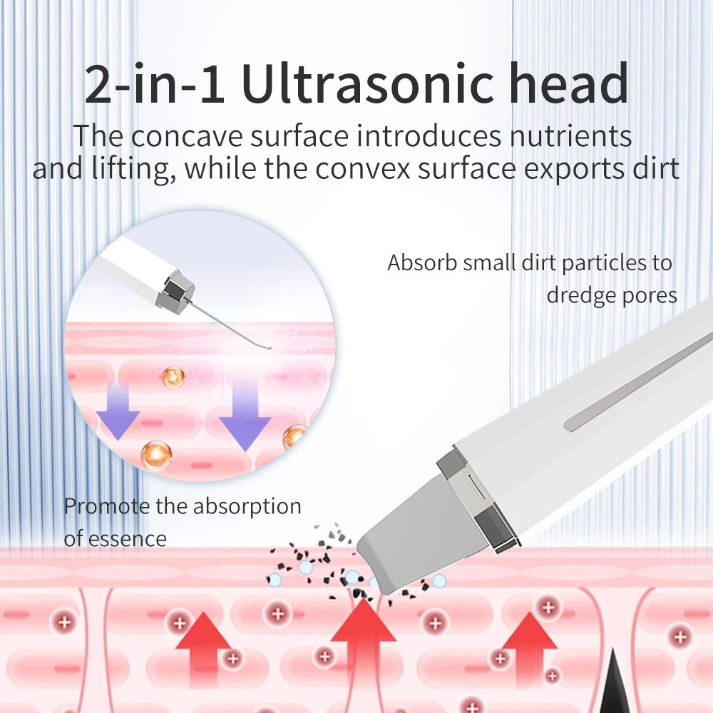 Ultrasonic peeling machine Beauty peeling instrument import and export instrument pore cleaning