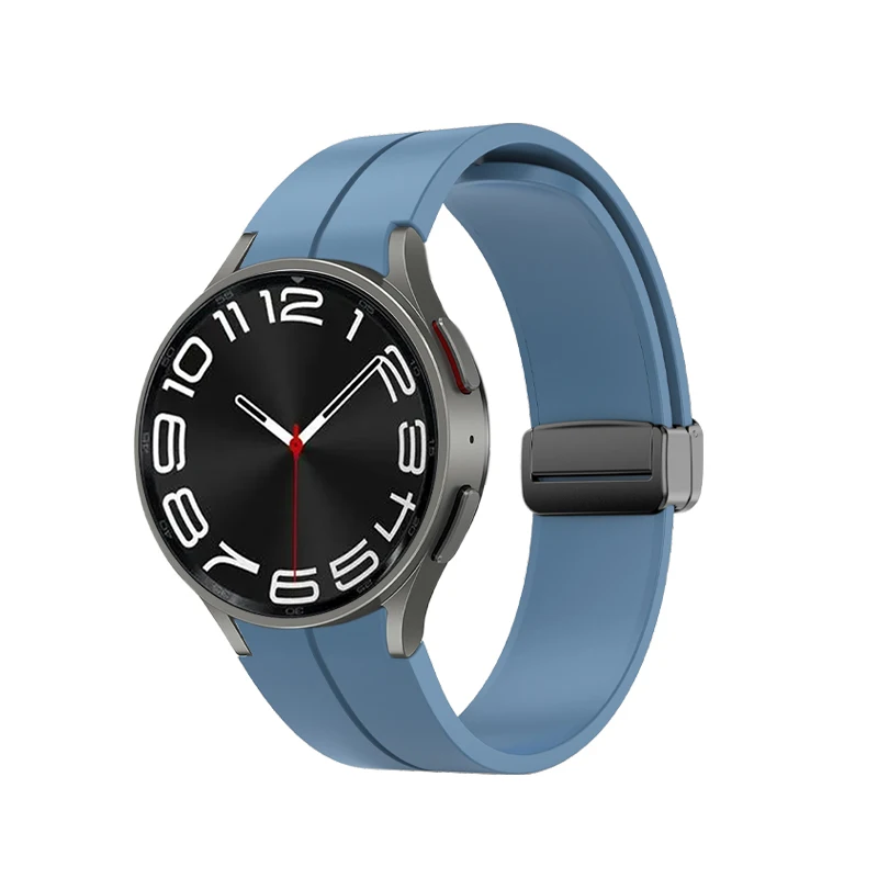 Magnetic Buckle Silicone Watch Strap
