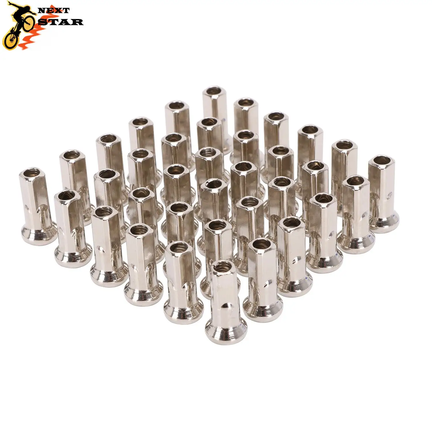 Dirt Bike Rim Parts Motorcycle CNC 3.5mm 4mm Wheel Hub Spokes Nipples For KTM Honda Suzuki Yamaha Kawasaki SX XC EXC CR CRF RMZ DRZ WR YZ WRF YFZ KX