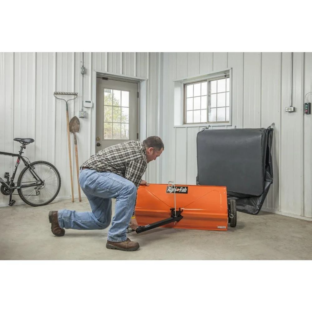 45-0492 Lawn Sweeper, 44-Inch Orange 5