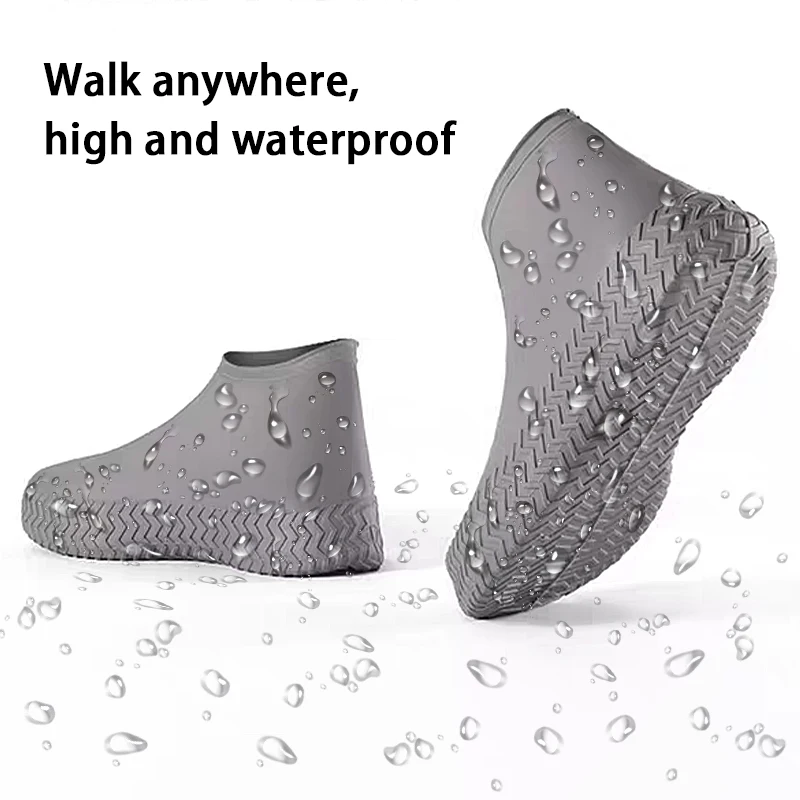 Waterproof Wear-Resistant Silicone Shoe Covers - Portable and Durable