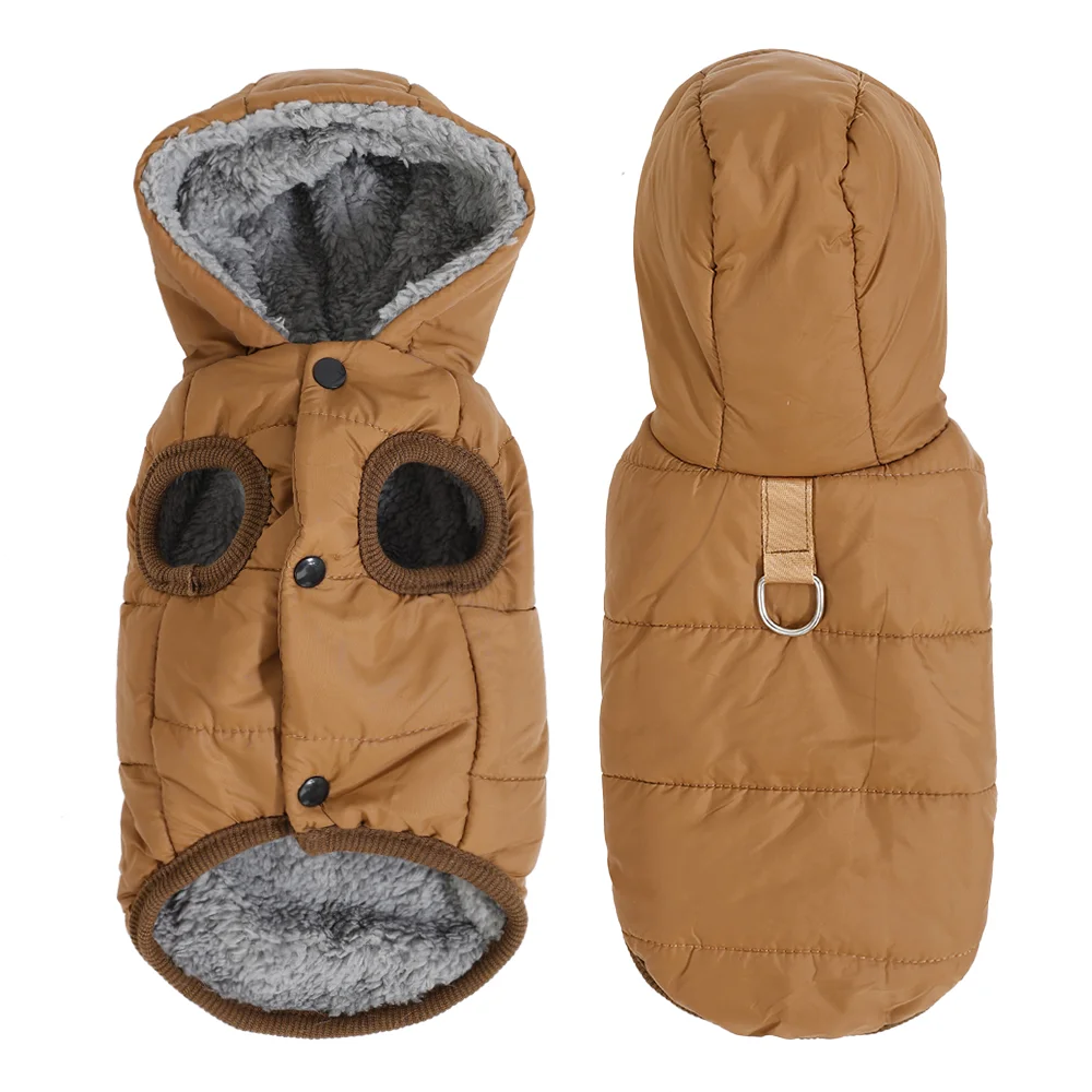 Warm Winter Dog Jacket For Small And Medium Breeds Windproof_voghion.com