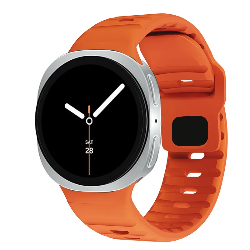 Silicone Sport Strap Bracelet for Smartwatches - Multiple Sizes