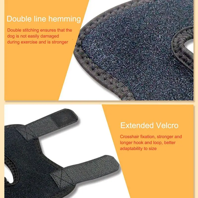 개용 다리 보호대, 개 부목 무릎 지지대, 핥기 방지 발목 버팀대, 복원용 관절 압축 랩