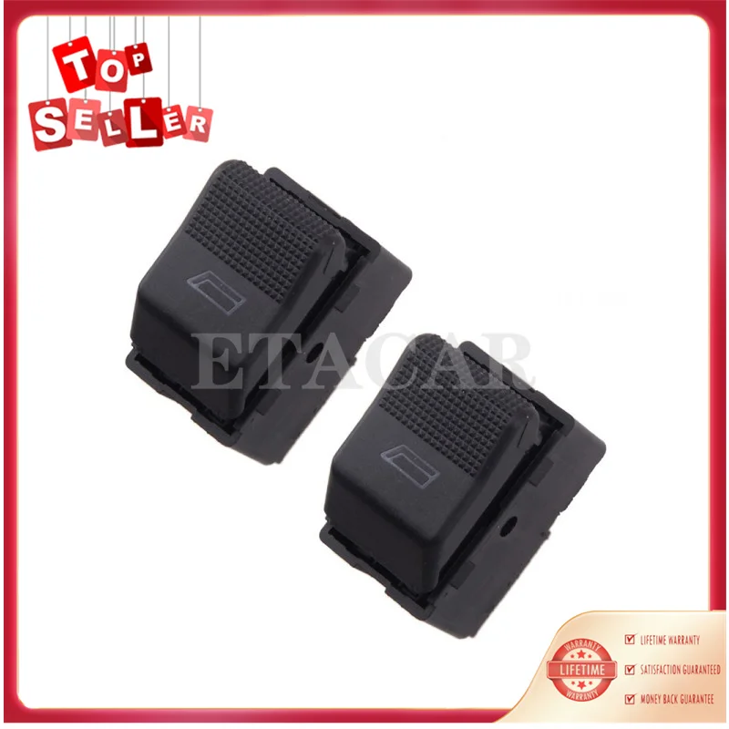 Muslimb 2Pcs Window Control Swit-Ch Adatto Per Vw Polo Hatchback 1999-2001
