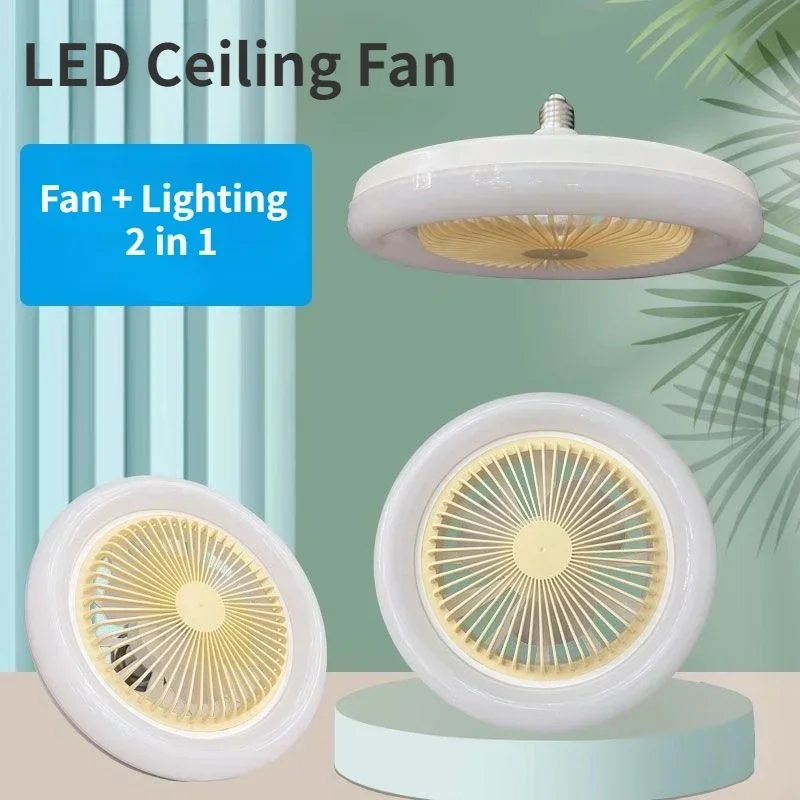 Fan Light with Remote Control LED Lights E27/B22 Bedroom Study Dormitory Fan Light Ceiling Chandelier Mini Small Hot ceiling fan led ceiling fan lights led fan light