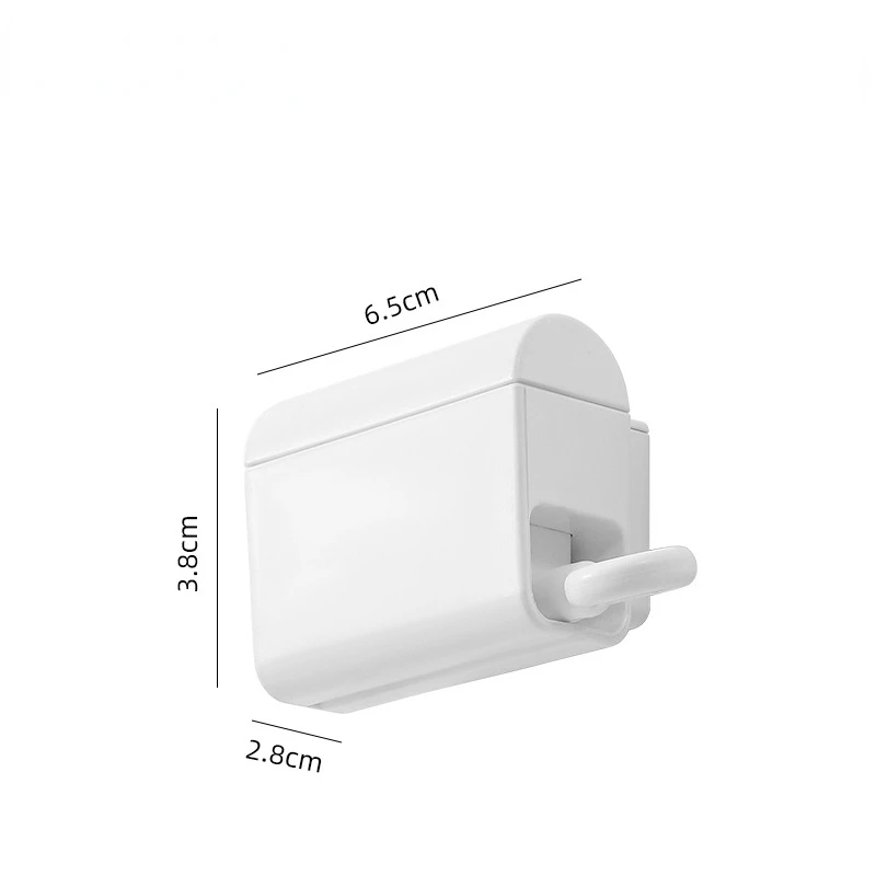 Toothbrush Holder Wall-mounted Toothpaste Storage Rack Waterproof Toothbrush Storage Shelf Bathroom Organizer Accessories