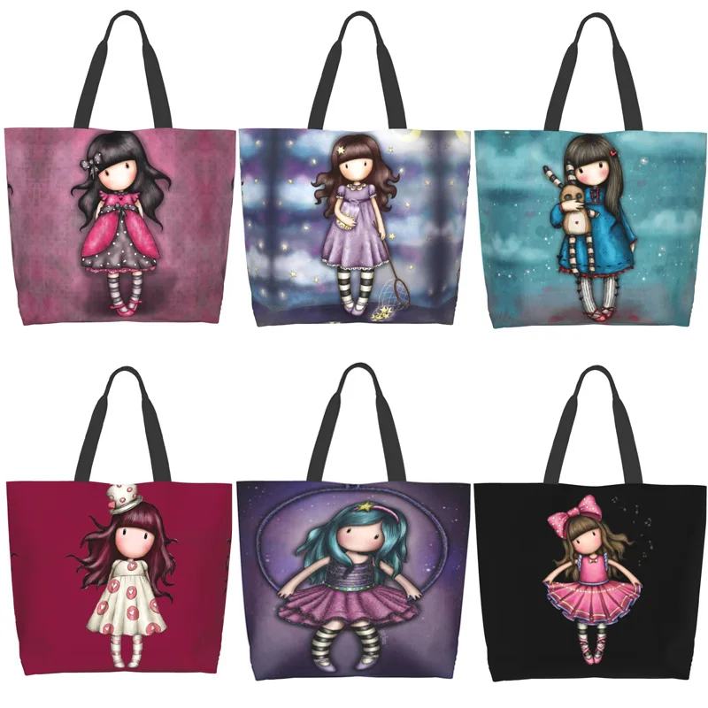 Santoro Gorjuss Tote Boodschappentas Cartoon Print Dames Casual Handtas