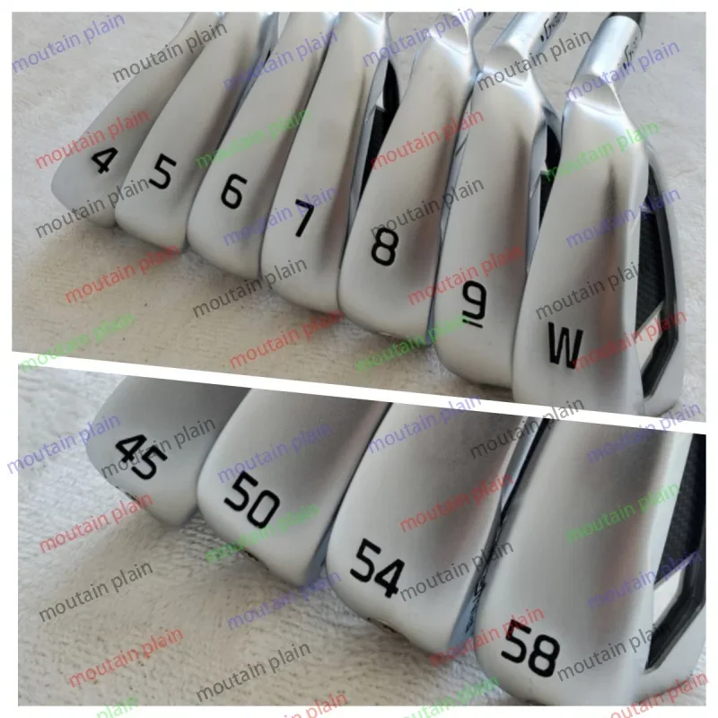 

Golf Irons Golf Clubs 9pcs 4-9W/45/54 R/S/SRWith Head Cove New Men's Golf silvery GG430 Iron Set 430