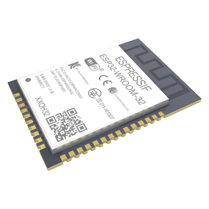 ESP32 Wireless SoC Module Dual Core Wi-Fi + BT/BLE MCU 2.4GHz Rf Transceiver Receiver 4MB CPU MCU ESP32-WROOM-32 wireless module