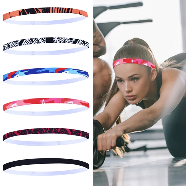 Cinta transpirable para el pelo para Yoga, el pelo para banda elástica para  gimnasio, Fitness, deportes, Footaball, Yoga, correr, hombre y mujer -  AliExpress