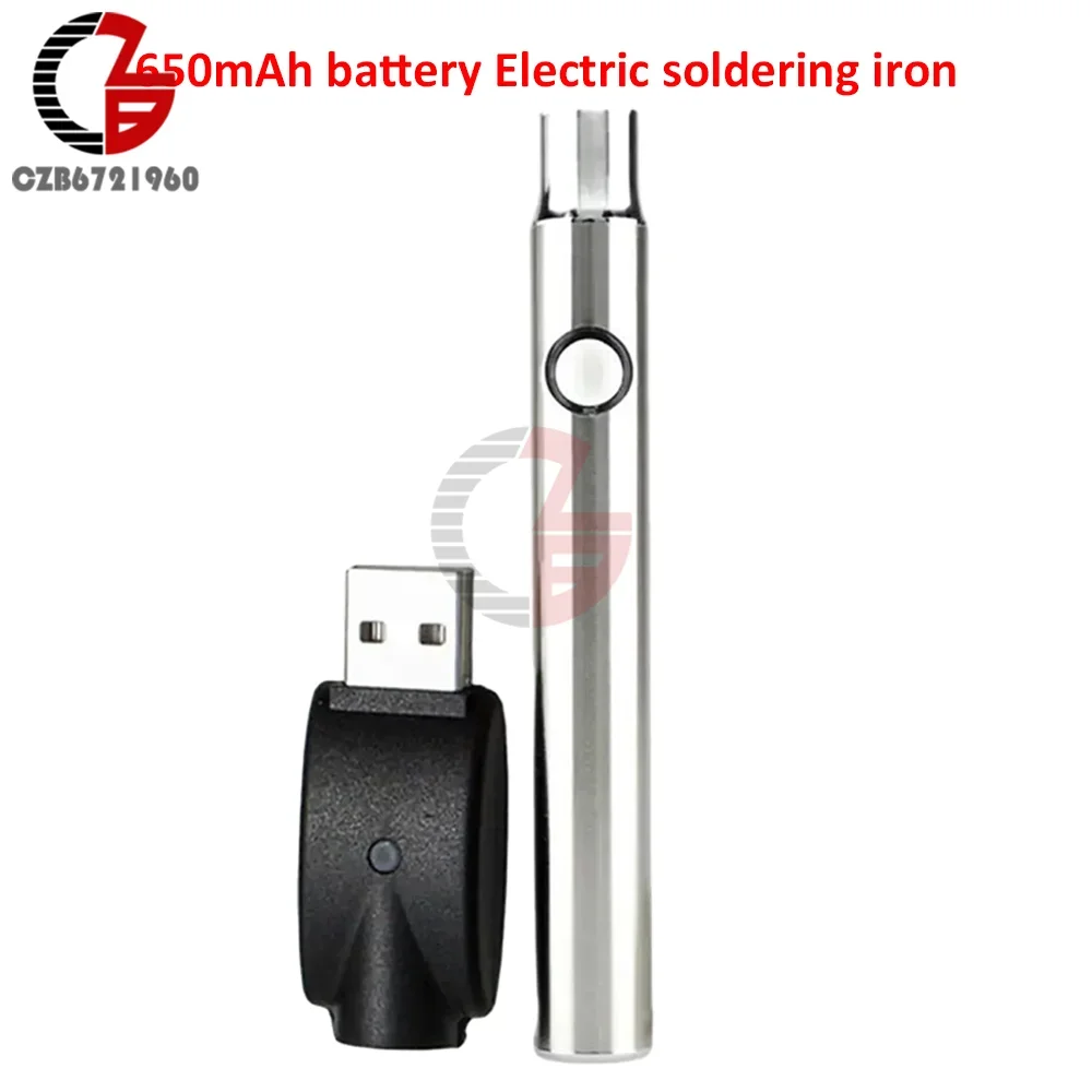 900mAh 510 Thread Battery Cart Pen Adjustable Voltage Smart Power Pen  Compatible Mini Soldering Iron Kit With USB Charge - AliExpress