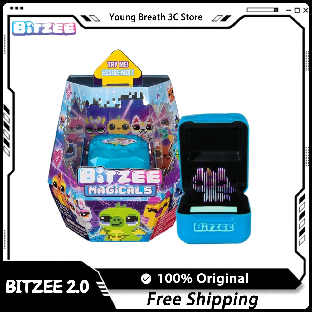 Bitzee 2.0 Magicals Electronic Digital Pet Virtual Game Spinmaster Digital Pet Interactive Toys Smart Tamagotchi Kid Gift
