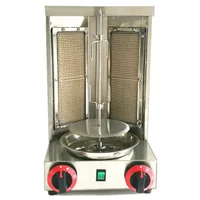 Commercial Gas Barbecue Grill Skewers Automatic Meat Rotating Machine Chicken Barbecue Machine Turkish. 2