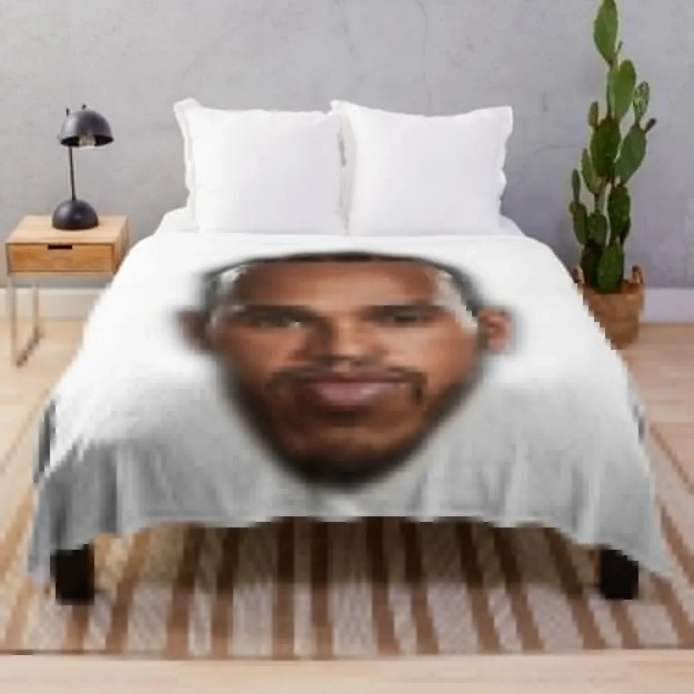 Face Hamilton Throw Coperta Picnic Luxury Throw Coperte Vintage