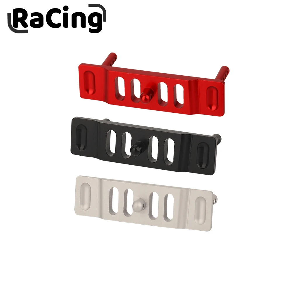 

1 шт., 1:24 передний бампер из алюминиевого сплава для Axial SCX24 AXI00002 Wrangler JLU 1/24 RC Гусеничный автомобиль, обновленные детали