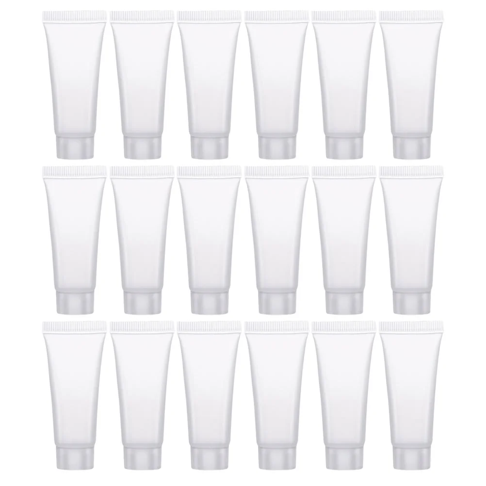 

40Pcs Portable Squeeze Bottle Lotion Cream Shampoo Empty Container 10ml