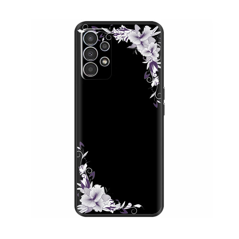 Black Shockproof Silicone Phone Case - Soft Protective Back Cover