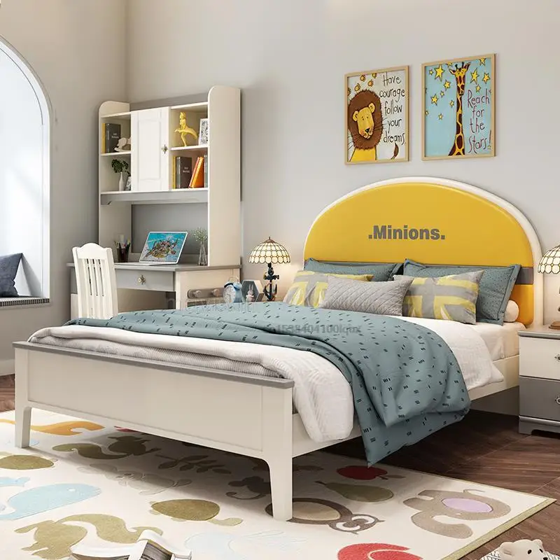 Furniture For Children Office Computer Desktop Student Study Desk Modern Bedroom Kids Computer Desk And Bookshelf Combination