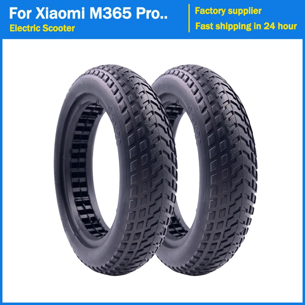 ANSENI Xiaomi M365 Vollreifen 8.5 Zoll - Pannensicher Für E-Scooter