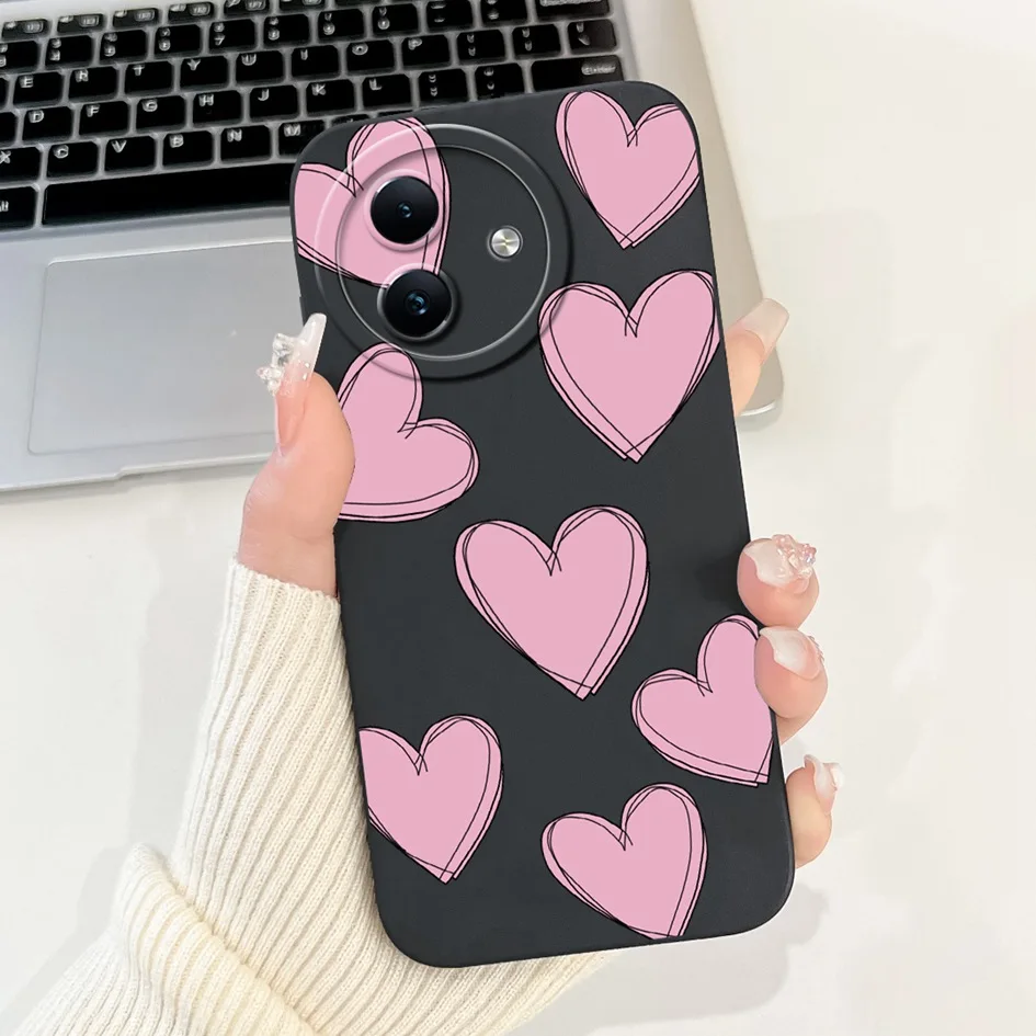 Shockproof Lovely Astronaut Marble Soft Silicone Matte Case