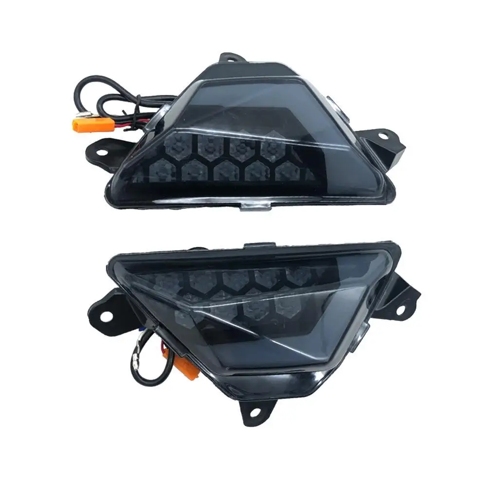 

Motorcycle LED Front Turn Signals 12V Front Running Light Universal Replacement Parts Compatible For 300/400/650 Zx6r