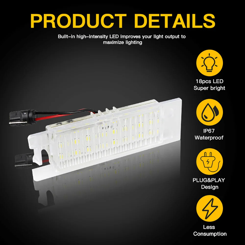   LED ȣ  , Opel Astra H J K Corsa Zafira Insignia Vectra Meriva Adam Ǵ Vauxhall , 2 