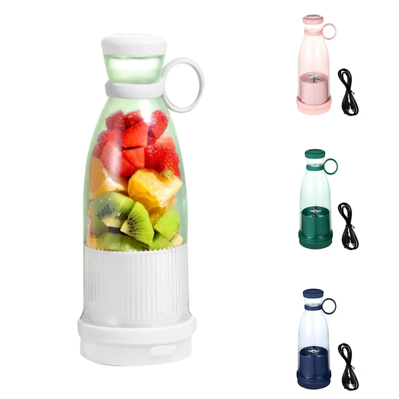 Miscelatori Ricaricabili Spremiagrumi Di Frutta Fresca Bottiglia Di Succo Portatile Usb Mini Frullatore Elettrico Veloce Frullatore Ice Maker