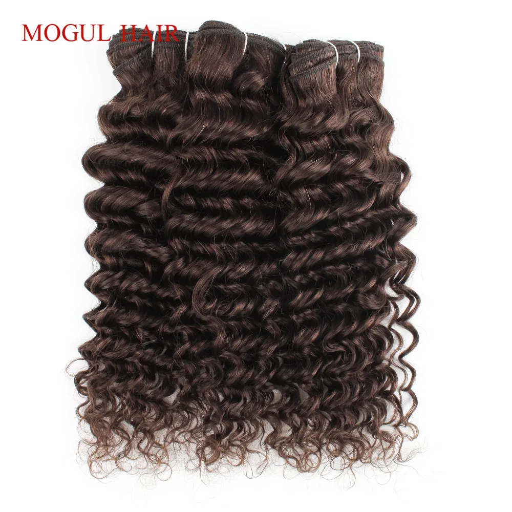 1 Bundle Deep Wave Hair Weave Natural Color Loose Deep Wave Remy Human Hair Extension Dark Brown Ombre Honey Blonde Mogul