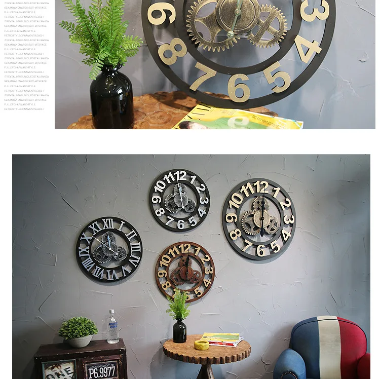 Description Picture 4 of itemNordic Style Needle Clocks Wall Movement Office Kitchen Designer Clocks Wall Living Room Minimalist Reloj Digital Pared Decor