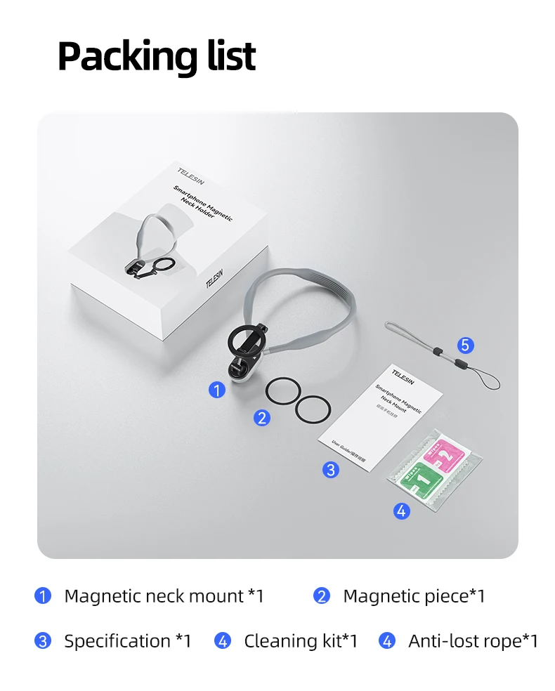 TELESIN Magsafe Neck Holder Image 15