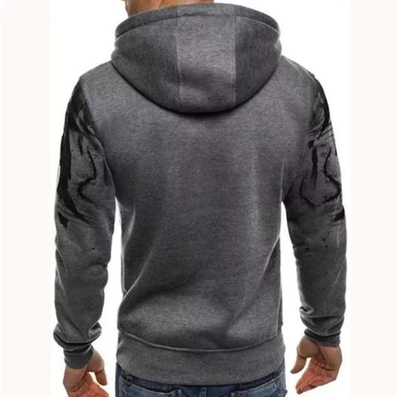 Custom Logo Autumn Trending Tracksuits Men Camouflage Hoodie + Pant 2 Piece Set Sports Wear Jogging Suits