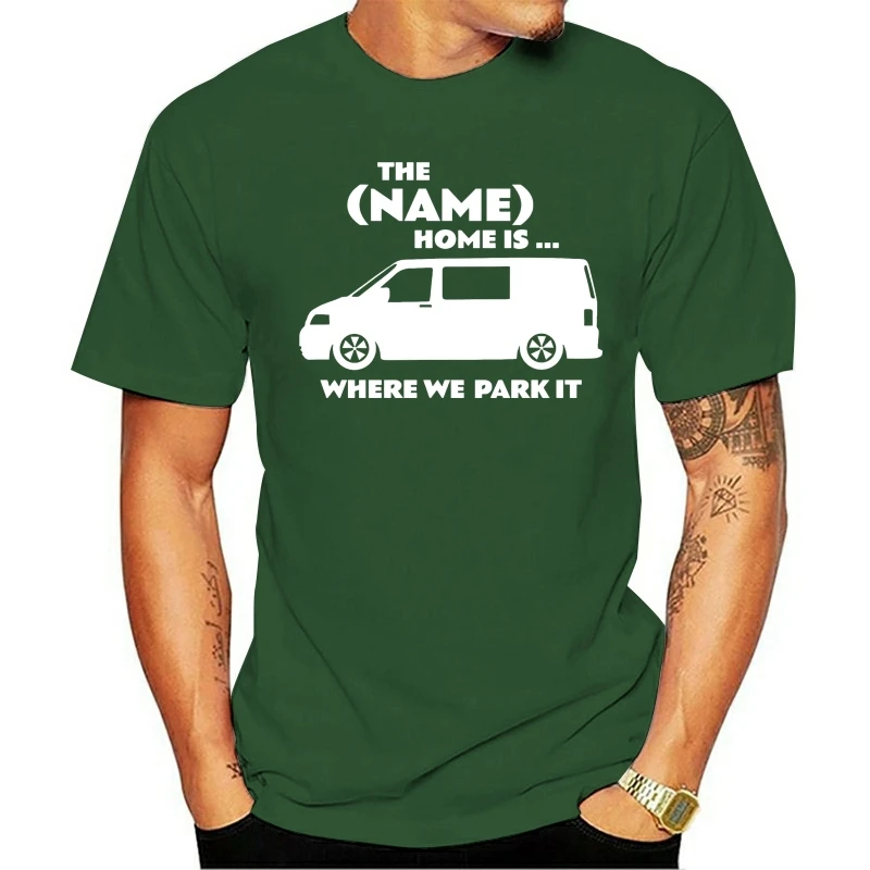 

Home Park It Personalised Summer Camping TShirt