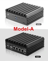 2023 New 2.5G Soft Router Pentium N6005 N5105 V5 4x Intel i226 Nics 2*NVMe 2*DDR4 Fanless Mini PC Firewall Appliance VPN Server 2