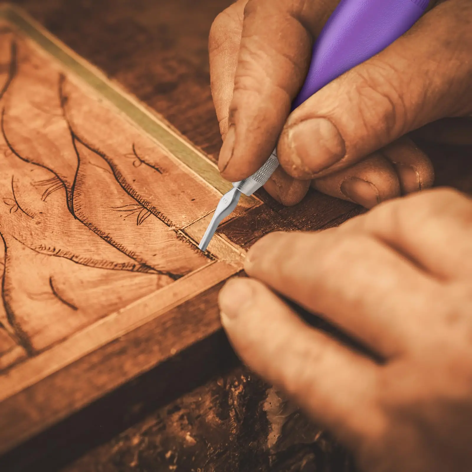 Craft Linoleum Cutter Kit Carving Tools 3