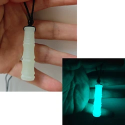 Elegant Circular Luminous Pendant Necklace - Fashionable Handcrafted Jewelry Gift - 70cm (Blue Zinc Plated)