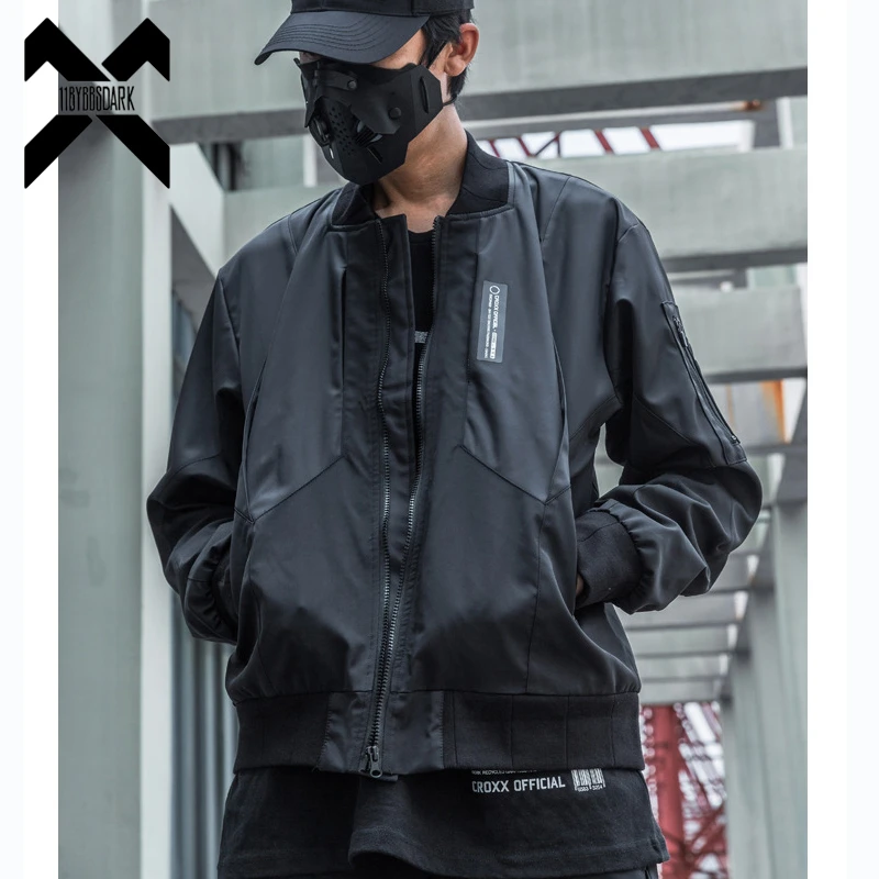 

Куртка мужская тактическая бейсбольная, функциональная ветровка, уличная одежда в стиле хип-хоп, Бомбер