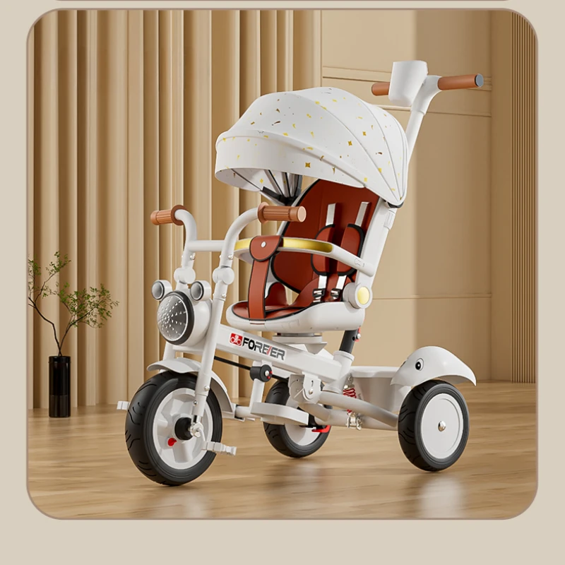 Trike First Cry Baby Cycle New Children's Tricycle,Reclining And