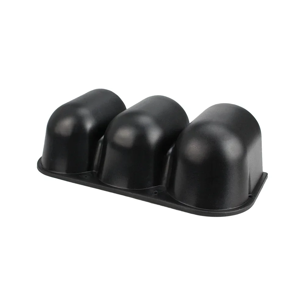 트리플 오일 압력 수온 타코미터 부스트 게이지, 센서 포함, 2 인치, 52mm