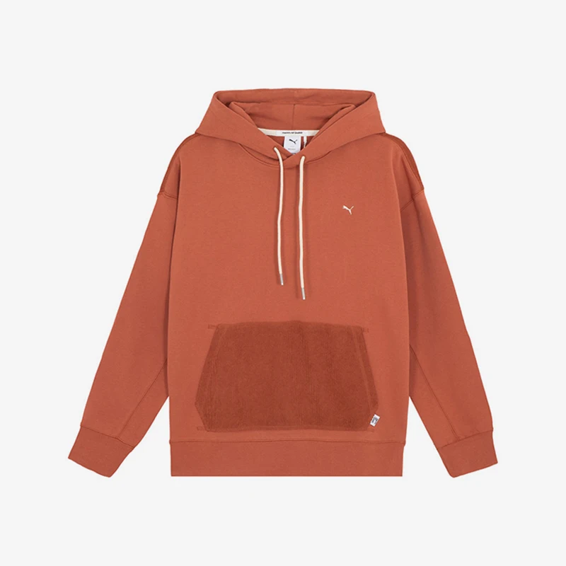 푸마 남성 여성 MMQ HOODY 루즈 캐주얼 후드 스웨트셔츠 623053-41