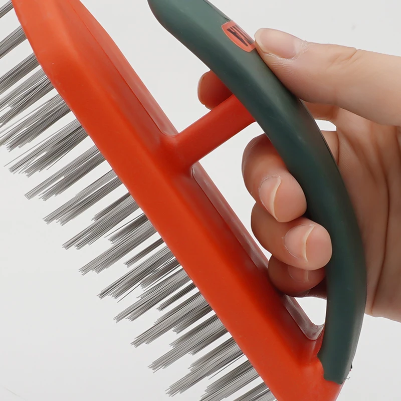 Leta Stainless Steel Industrial Wire Brush 6-inch Cleaning Rust Removal Stain Removal wire brush,stainless steel wire brush,wire cleaning brush