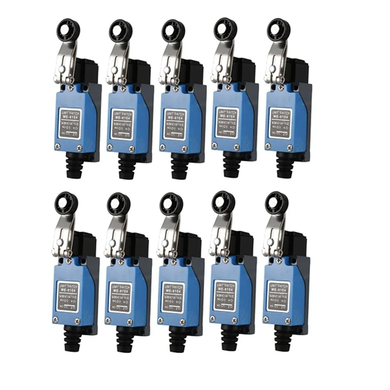 10Pcs Me-8104 Finecorsa Momentaneo A Braccio A Rulli Per Mulino Cnc 5A 250V Me8104 Mini Interruttore
