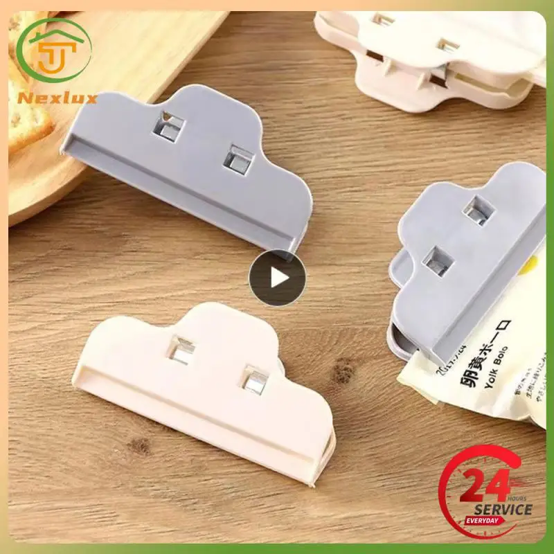 

lot Portable large Kitchen Storage Food Snack Seal Sealing Bag Clips Sealer Clamp Plastic Tool