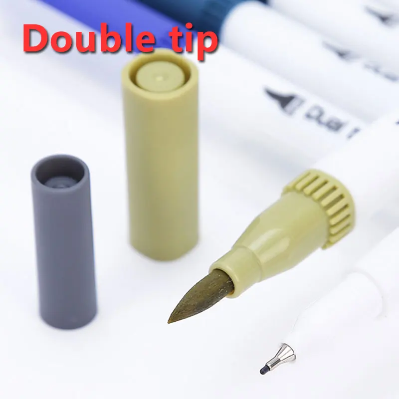 Markers Double Ends Manga Art Brush Pen Set 12 Colors School Accessories Lettering Art supplies Sketch drawing graffiti permanent markers pen marker permanent marker pen permanent marker paint marker pen markers pen marker pens marker pen art marker pens manga markers manga marker pen color marker pens art markers sketching markers lettering pens calligraphy brush pens drawing pen