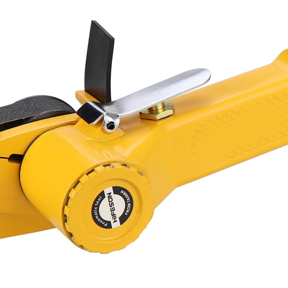 HIFESON 3/8" Pneumatic Belt Sander Air Belt Grinder Sanding Machine For 10x330mm 20x520mm 4
