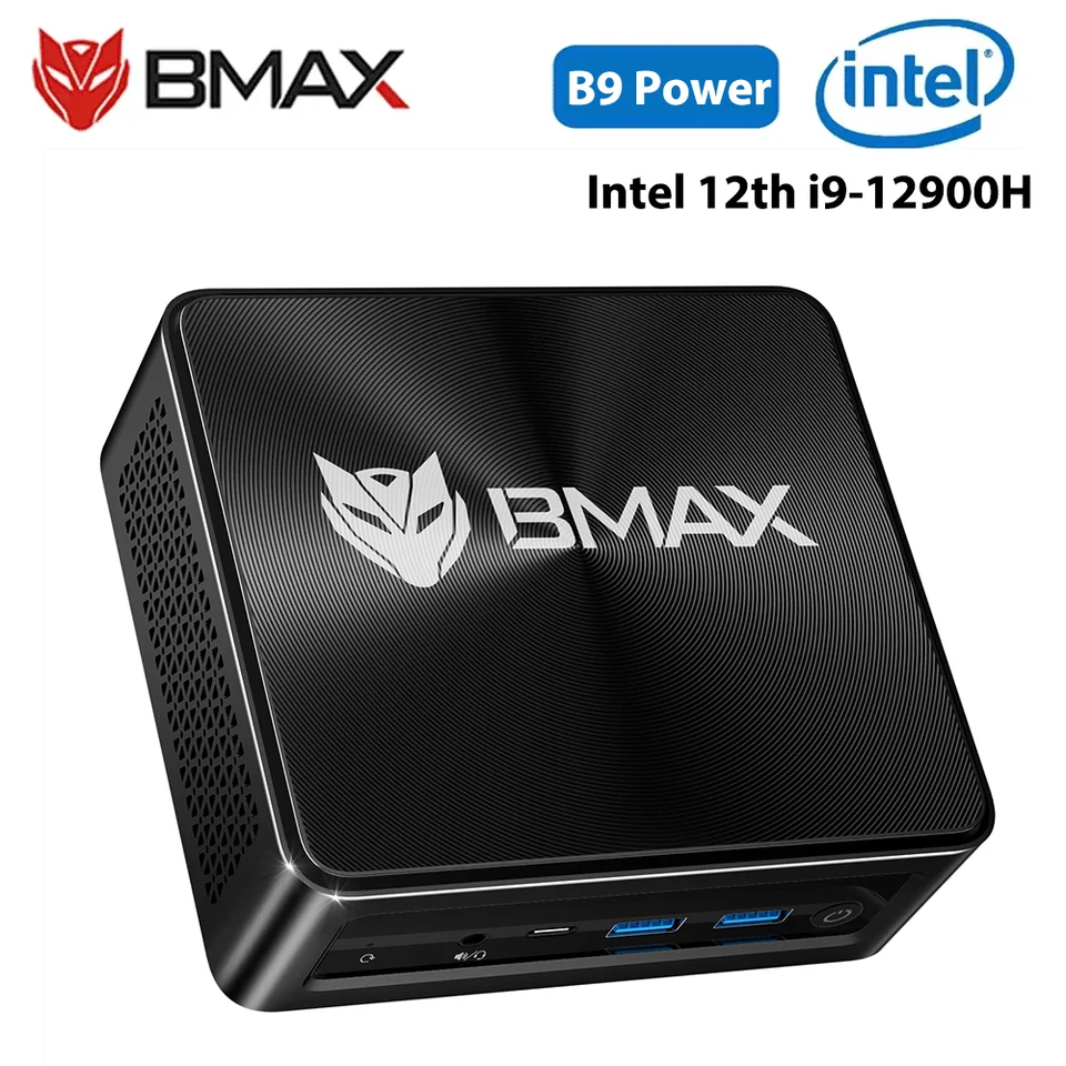 BMAX B9 Power Mini PC Intel Core i9-12900H 14 Cores Max 5.0GHz