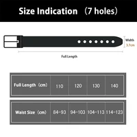 Мужской ремень Maikun из натуральной кожи, большой размер, повседневный ремень, пряжка из сплава, деловой костюм, ремень, подарок на день отца — изображение 2
