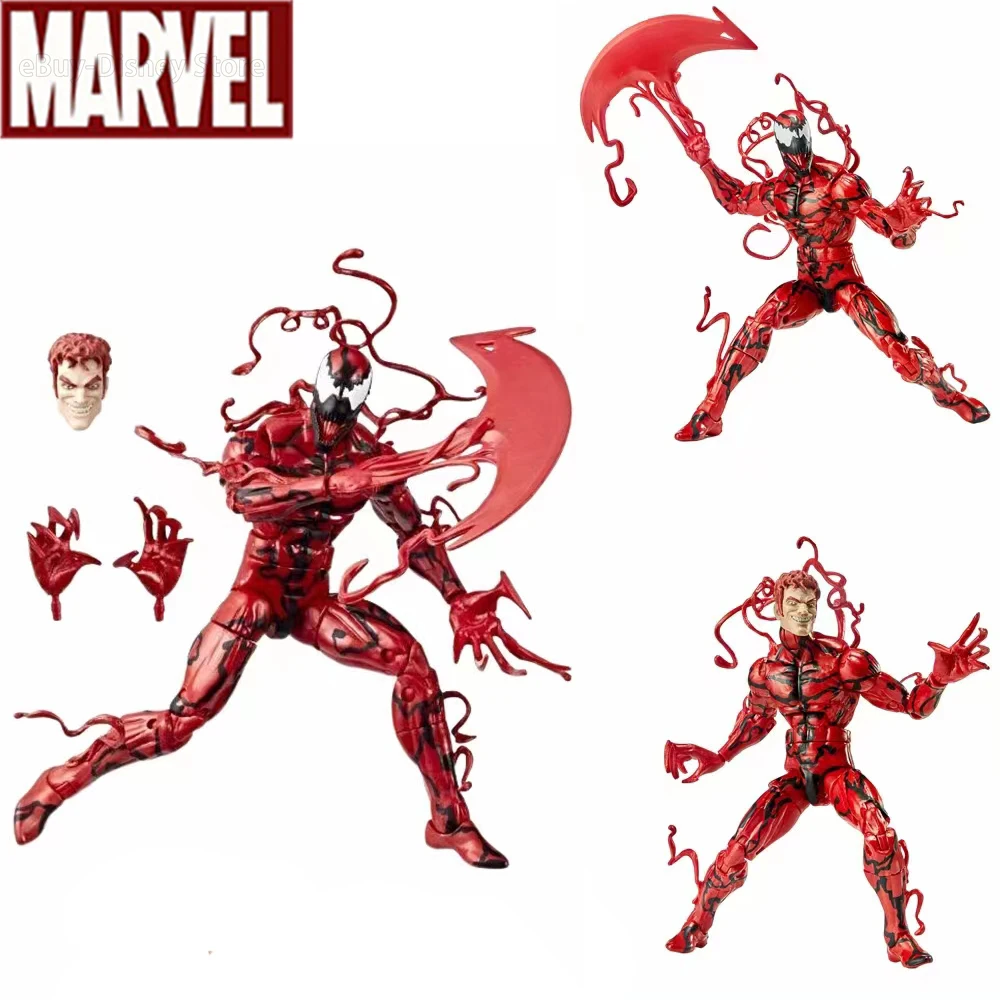 MlLegendsVenomCarnageActionFiguresToys6inchRedVenomMovableStatuesModelMulti