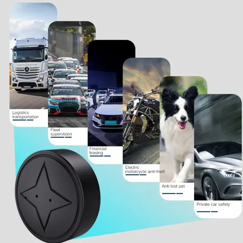 Portable GPS Tracker Personal Locator Precise Positioning 5-10 M Strong Magnetic Attraction Multple Alarms Support 2G/3G/4G SIM