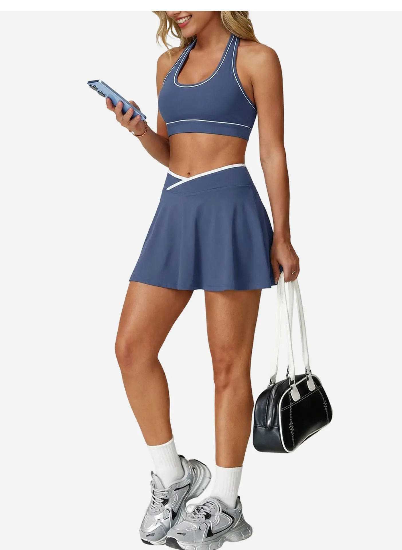 Brassière de Sport Push-Up - Maintien Élevé